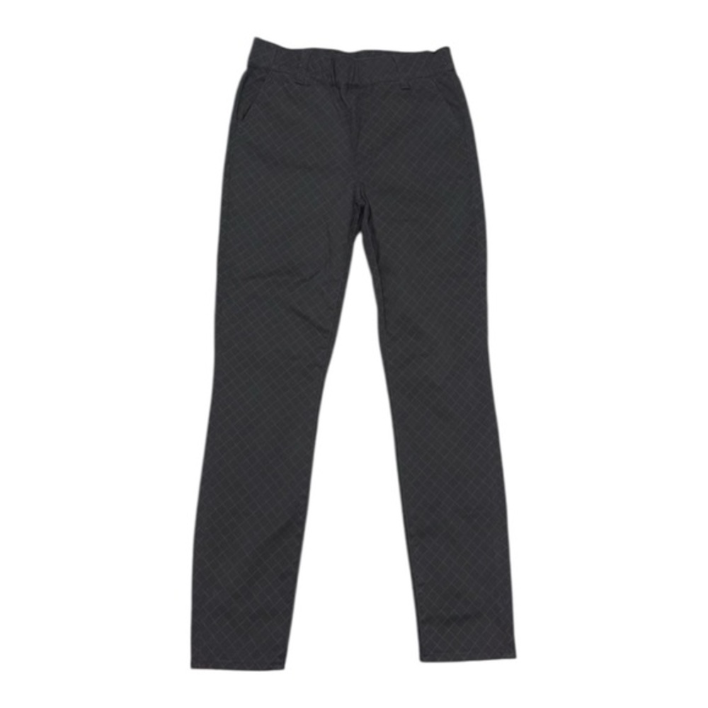 Juicy Couture Womens Black Diamond Grid Skinny Trousers Pants Size 4 NEW